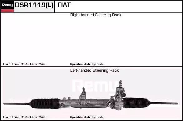 Рулевой механизм DSR1119L DELCO REMY