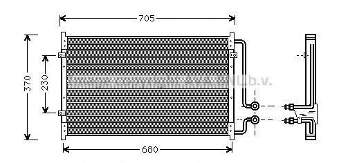 Конденсатор, кондиционер CT5025 AVA