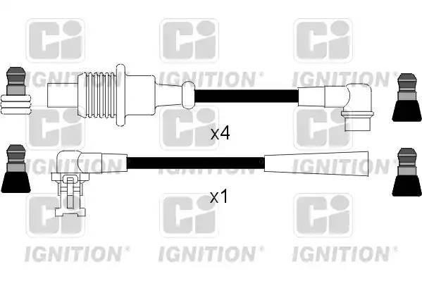Ккомплект проводов зажигания XC804 QUINTON HAZELL