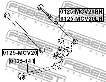 Рычаг подвески 0125-141 FEBEST