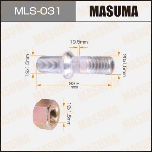 Болт - шпилька крепления колеса MLS-031 MASUMA