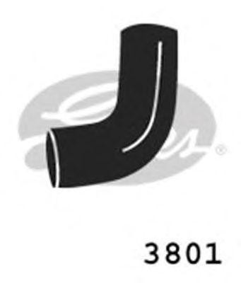 Шланг радиатора 3801 GATES