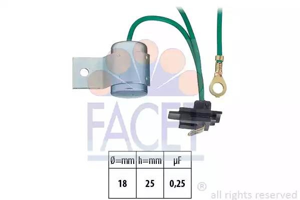 Конденсатор, система зажигания 00633 FACET