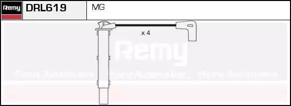 Ккомплект проводов зажигания DRL619 DELCO REMY