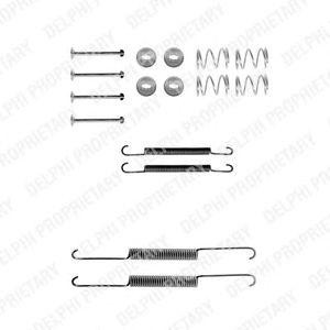 Комплектующие, тормозная колодка LY1057 DELPHI