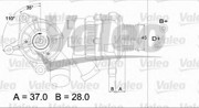 Генератор 437331 VALEO PHC