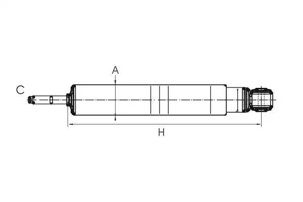 Амортизатор Z1733 SCT