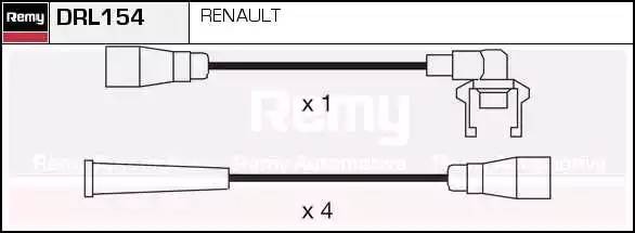 Ккомплект проводов зажигания DRL154 DELCO REMY