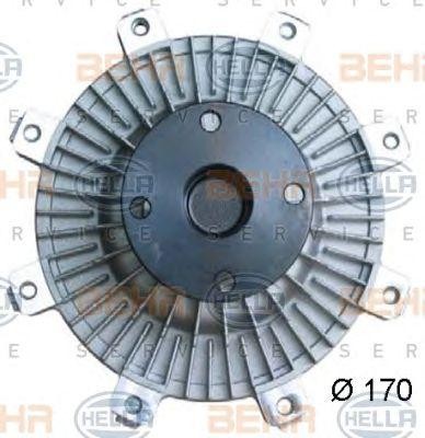 Сцепление, вентилятор радиатора 8MV 376 734-251 HELLA