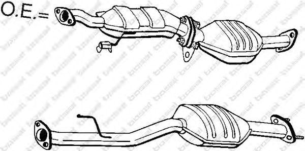 Катализатор 099221 BOSAL