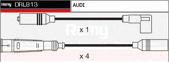Ккомплект проводов зажигания DRL813 DELCO REMY