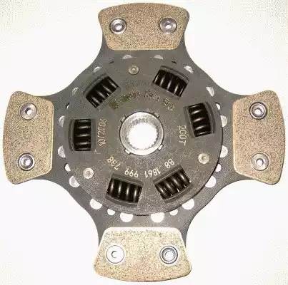 Диск сцепления 881861 999738 SACHS
