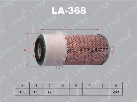 Фильтр воздушный LA-368 LYNXAUTO