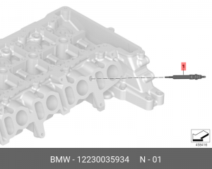 Свеча накаливания 12 23 0 035 934 BMW