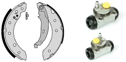 Комплект тормозных колодок H 68 066 BREMBO
