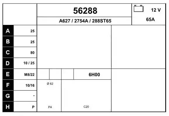 Генератор 56288 EAI