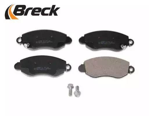 Комплект тормозных колодок, диско 23577 00 703 10 BRECK