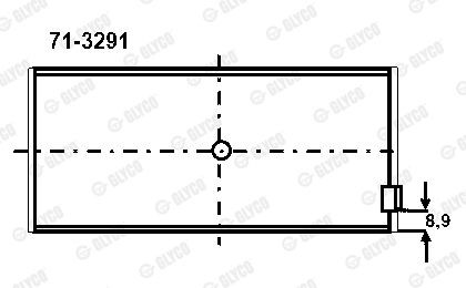 Подшипник 71-3291 GLYCO