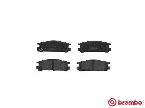 Комплект тормозных колодок, диско P78005 BREMBO
