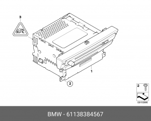 Предохранитель 61 13 8 384 567 BMW