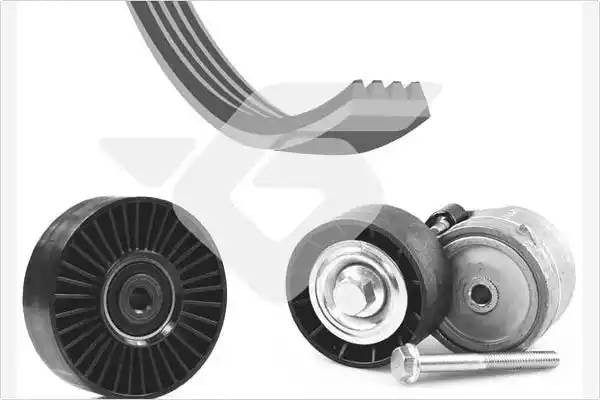 Поликлиновой ременный комплект KHV105 HUTCHINSON