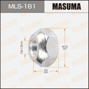 Гайка крепления колеса MLS-181 MASUMA