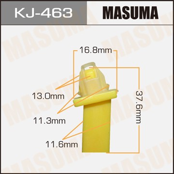 Клипса крепежная KJ463 MASUMA