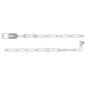 Датчик износа тормозных колодок LZ0177 DELPHI