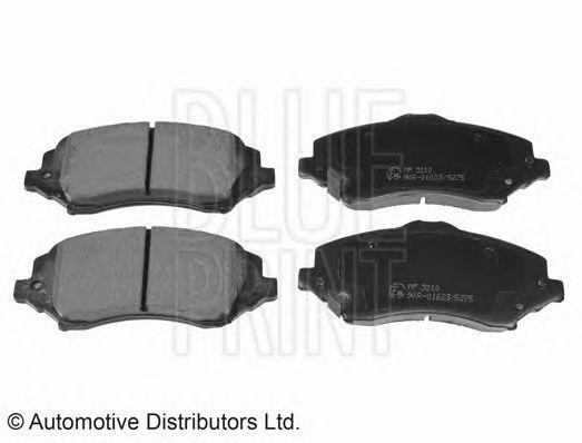 Комплект тормозных колодок, диско ADA104213 BLUE PRINT