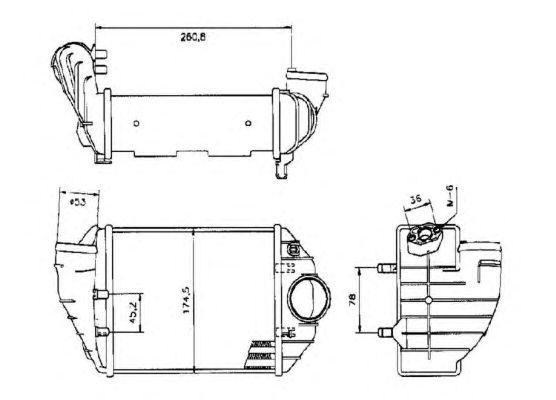 Интеркулер 30133 NRF