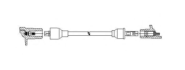 Провод зажигания 355100 BREMI