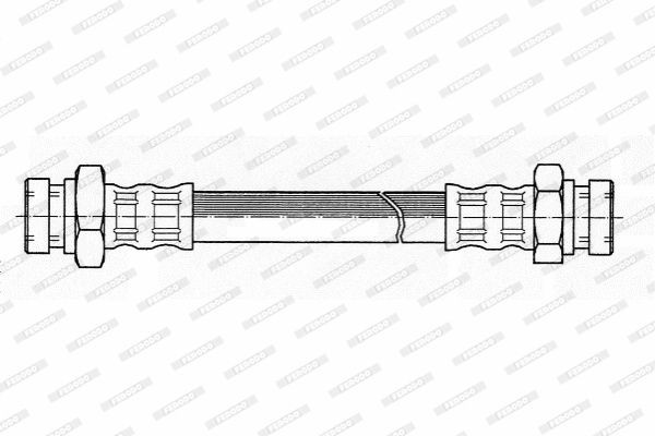 Тормозной шланг FHY2439 FERODO