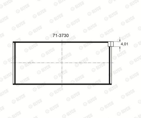 Подшипник 71-3730 GLYCO