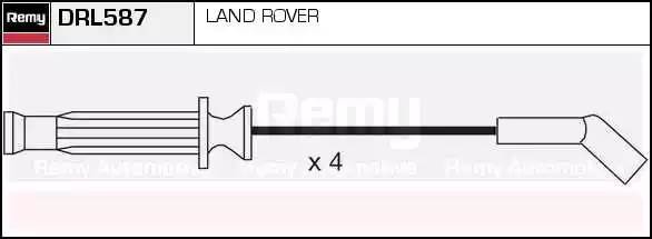 Ккомплект проводов зажигания DRL587 DELCO REMY