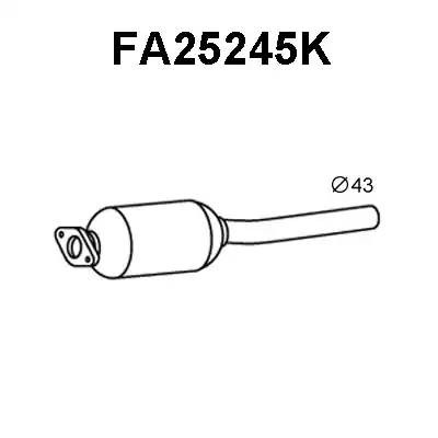 Катализатор FA25245K VENEPORTE