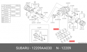 Деталь 12209AA030 SUBARU