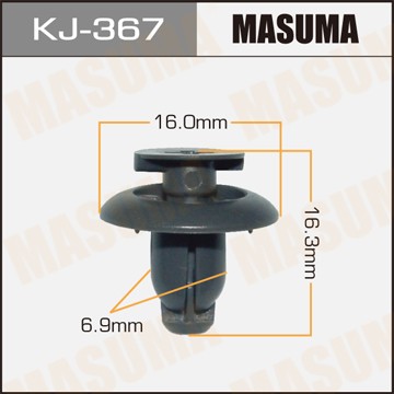 Клипса крепежная KJ367 MASUMA