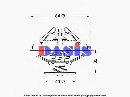 Термостат, охлаждающая жидкость 751970N AKS DASIS