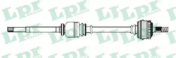 Приводной вал DS16141 LPR