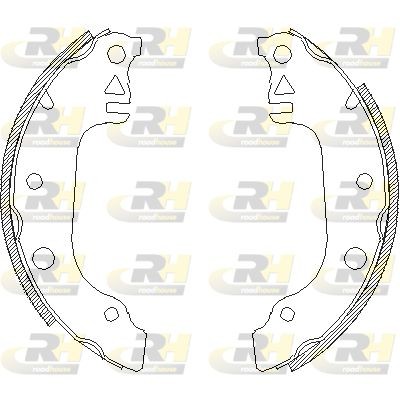 Комплект тормозных колодок 402900 ROADHOUSE