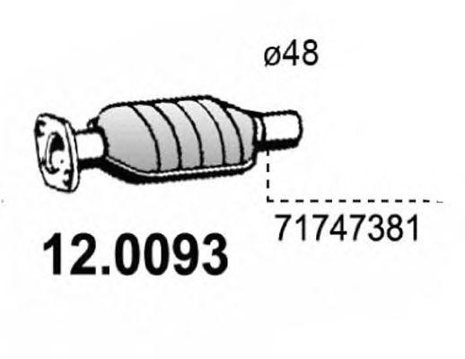 Катализатор 120093 ASSO