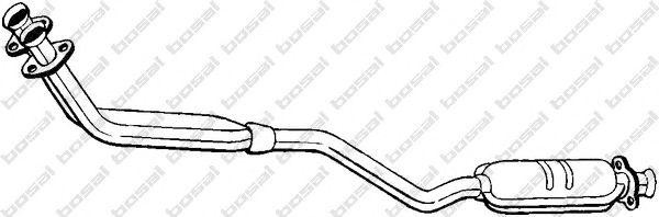 Предглушитель выхлопных газов 282181 BOSAL