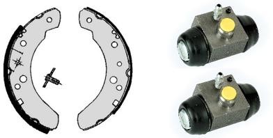 Комплект тормозных колодок H 24 070 BREMBO
