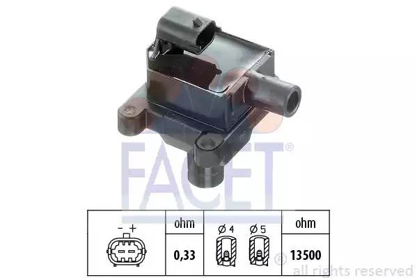 Катушка зажигания 9.6297 FACET