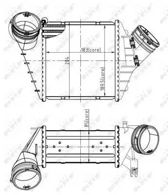 Интеркулер 30850 NRF