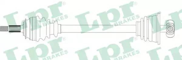 Приводной вал DS49007 LPR