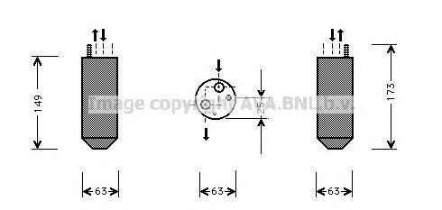 Осушитель кондиционера DWD029 AVA