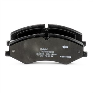 Колодки тормозные дисковые LP2176 DELPHI
