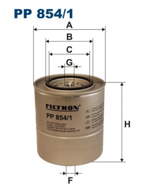 Фильтр топливный PP8541 FILTRON