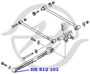 Сайлентблок HR 812 103 HANSE